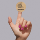 Kraft label ⌀50 mm &laquo;Handmade 12&raquo; (250 pcs/roll) self-adhesive 50brownhandmade12 photo 3