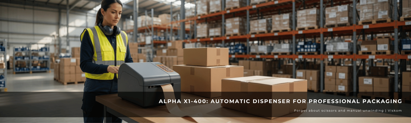 Автоматичний диспенсер Alpha x1-400 крафт скотча