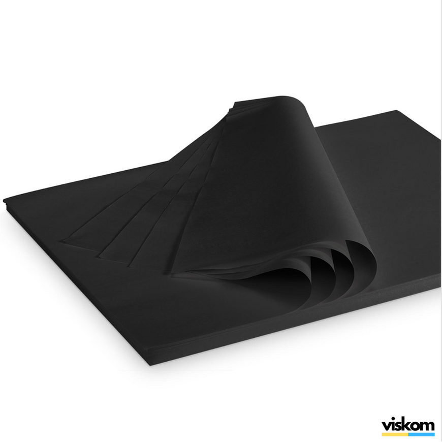 Tissue paper packaging &laquo;Black (53)&raquo; 50x70 cm 507053 photo