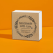 Kraft etiket 100x100 mm &laquo;Handmade 04&raquo; (100 adet/rulo) kendinden yapışkanlı 100100brownhandmade04 photo 6