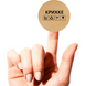 Etykieta Kraft ⌀50 mm &laquo;Крихке 01&raquo; (250 szt./rolka) samoprzylepna 50brownkrihke01 photo 2