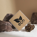 Kraftpapier-Etikett 100x100 mm &laquo;Eco 01&raquo; (100 St&uuml;ck/Rolle), selbstklebend 100100brownEco01 photo 7