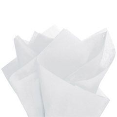 Папір тішью «Білий / White (59)» 50x70 см, 30 аркушів