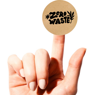 Етикетка крафт ⌀26 мм &laquo;Zero Waste 01&raquo; (500 шт/рулон) 26zero-waste-01 photo