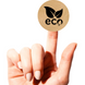 Kraftpapier-Etikett ⌀50 mm &laquo;Eco 01&raquo; (250 St&uuml;ck/Rolle), selbstklebend 50browneco-01 photo 2