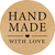 Етикетка крафт ⌀50 мм &laquo;Handmade 01&raquo; (250 шт/рулон) самоклеюча 50brownhandmade01 фото