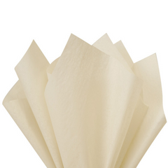 Папір тішью «Крем / Cream (31)» 50x70 см, 30 аркушів