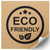 Kraft etiket 100x100 mm &laquo;Eco 04&raquo; (100 adet/rulo) kendinden yapışkanlı 100100brownEco04 photo