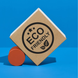 Kraft etiket 100x100 mm &laquo;Eco 04&raquo; (100 adet/rulo) kendinden yapışkanlı 100100brownEco04 photo 8