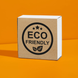 Kraft etiket 100x100 mm &laquo;Eco 04&raquo; (100 adet/rulo) kendinden yapışkanlı 100100brownEco04 photo 6