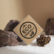 Kraft etiket 100x100 mm &laquo;Eco 04&raquo; (100 adet/rulo) kendinden yapışkanlı 100100brownEco04 photo 7