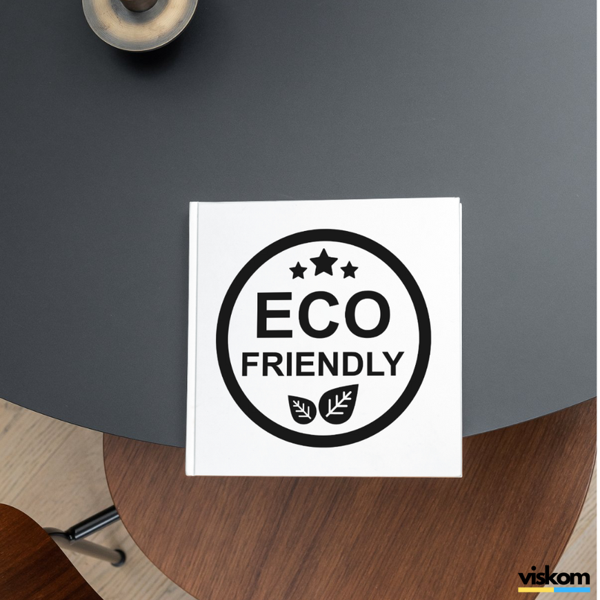 Beyaz etiket 100х100 mm &laquo;Eco 04&raquo; (100 adet/rulo) kendinden yapışkanlı 100100whiteEco04 photo