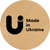 Kraft etiket ⌀50 mm &laquo;Made in Ukraine 02&raquo; (250 adet/rulo) kendinden yapışkanlı 50brownmadeinukraine02 photo