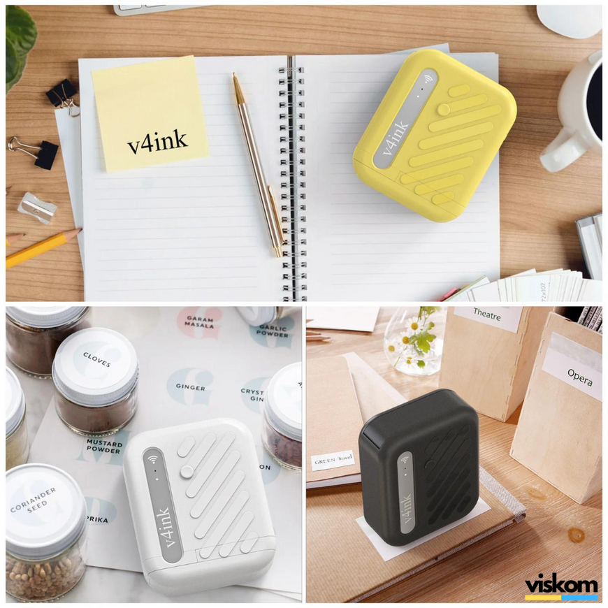 Белый ручной мини-принтер BENTSAI B10 Mini b10miniwhite фото
