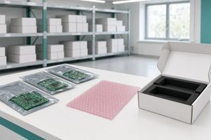 Антистатическая упаковка для электроники: защита от повреждений и статики фото