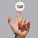 White label ⌀50 mm "Thank You 03" (250 pcs/roll) self-adhesive 50whitethankyou03 photo 2
