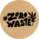 Етикетка крафт ⌀50 мм &laquo;Zero Waste 01&raquo; (250 шт/рулон) самоклеюча 50brownzero-waste-01 фото 1
