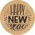 Етикетка крафт ⌀50 мм &laquo;Happy New Year 02&raquo; (250 шт/рулон) 50HappyNewYear02 photo