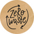 Этикетка крафт ⌀50 мм &laquo;Zero Waste 02&raquo; (250 шт/рулон) самоклеющаяся 50brownzero-waste-02 фото