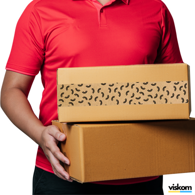 Наліпка-скотч 50х294 мм &laquo;Deco 01&raquo; 100 шт/рулон 50294deco01 фото
