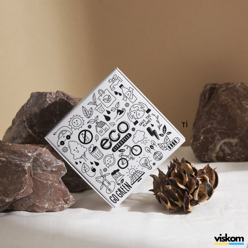 Beyaz etiket 100х100 mm &laquo;Eco&raquo; (100 adet/rulo) kendinden yapışkanlı 100100whiteEco photo