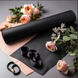 Крафт папір в рулонах 30 см х 20 м, чорний 3020black фото 4