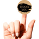 Kraft label ⌀50 mm "Thank You 01" (250 pcs/roll) self-adhesive 50brownthankyou01 photo 3