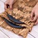 Honeycomb craft paper 42 cm х 50 m, brown 4250b photo 17