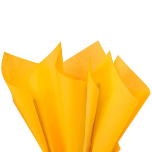 Папір тішью &laquo;Темно-жовтий / Dark yellow (16)&raquo; 50x70 см, 30 аркушів 507016 photo
