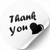 White label ⌀50 mm "Thank You 08" (250 pcs/roll) self-adhesive 50whitethankyou08 photo