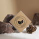 Kraft label 100x100 mm &laquo;Organic 03&raquo; (100 pcs/roll) self-adhesive 100100brownOrganic03 photo 7