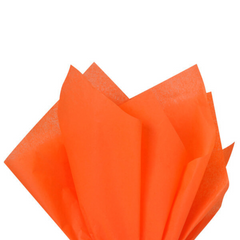 Папір тішью «Помаранчевий / Orange (17)» 50x70 см, 30 аркушів