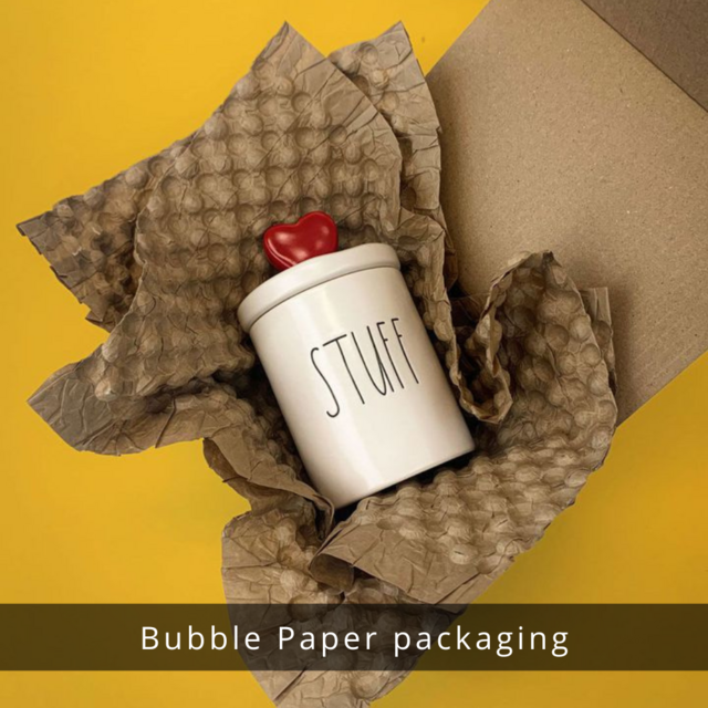 Bubble Paper packaging