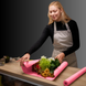 Крафт папір в рулонах 30 см х 20 м, рожевий 3020pink photo 4