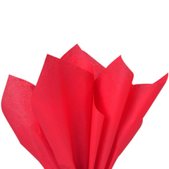 Папір тішью «Червоний/ Red (39)» 50x70 см, 30 аркушів
