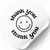 Етикетка біла ⌀50 мм &laquo;Thank You 12&raquo; (250 шт/рулон) самоклеюча 50whitethankyou12 фото