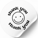 White label ⌀50 mm "Thank You 12" (250 pcs/roll) self-adhesive 50whitethankyou12 photo 1