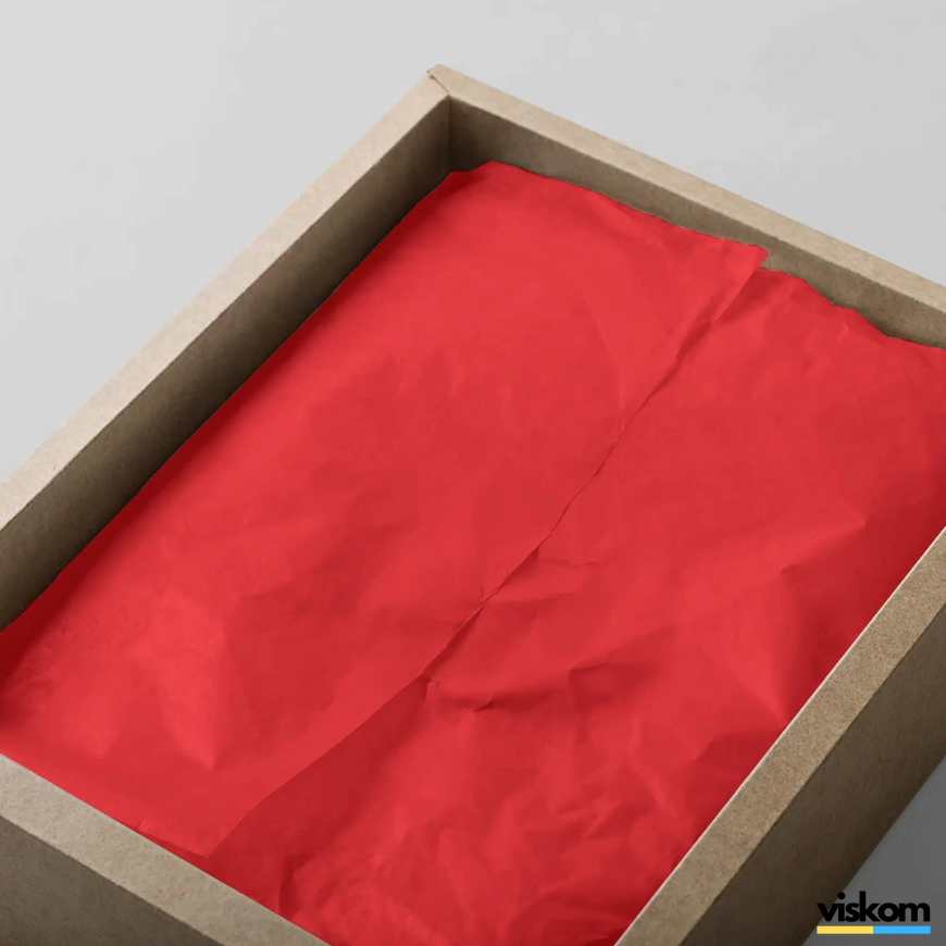 Папір тішью &laquo;Червоний/ Red (39)&raquo; 50x70 см, 30 аркушів 507039 photo