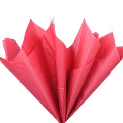 Бумага тишью «Красная кровь / Red blood (40)» 50x70 см, 30 листов