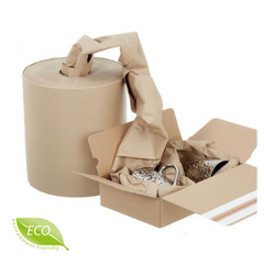 Упаковочный бокс 390 мм × 295 м EcoPack Box, бумажный наполнитель в рулоне