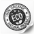 Biała etykieta 100х100 mm &laquo;Eco 07&raquo; (100 szt/rolka) samoprzylepna 100100whiteEco07 photo