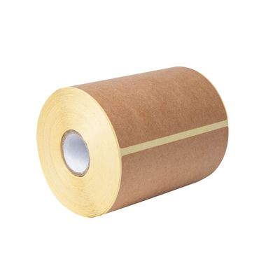 Thermal transfer labels 100 mm x 150 mm (1000 pc/roll) kraft paper, thermal label