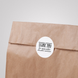 White label ⌀50 mm "Thank You 16" (250 pcs/roll) self-adhesive 50whitethankyou16 photo 3