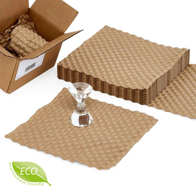 Bubble Paper packaging 395x145 mm brown