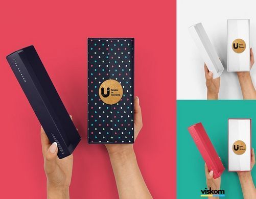 Етикетка крафт ⌀26 мм &laquo;Made in Ukraine 02&raquo; (500 шт/рулон) 26madeinukraine02 фото
