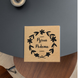 Etykieta Kraft 100x100 mm &laquo;Ручна Робота 01&raquo; (100 szt./rolka) samoprzylepna 100100brownruchnarobota01 photo 3