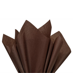 Папір тішью «Коричнево-шоколадний / Brown chocolate (35)» 50x70 см, 30 аркушів