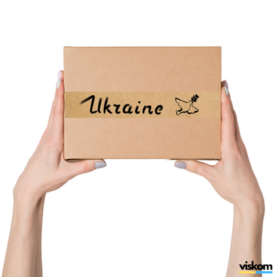 Наліпка-скотч 50х294 мм &laquo;Ukraine 01&raquo; 100 шт/рулон 50294ukraine01 фото