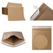 Конверт бандерольный Bubble Paper Mailers С3, 15 шт/коробка
