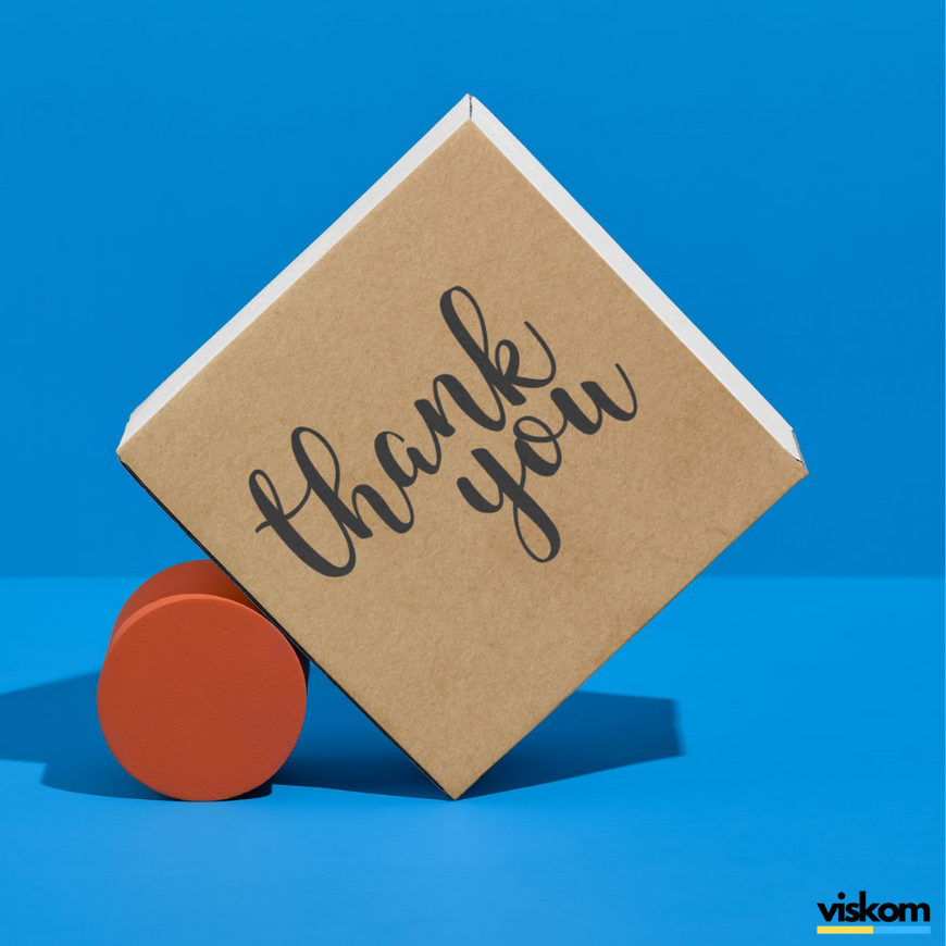 Kraft etiket 100x100 mm &laquo;Thank You 02&raquo; (100 adet/rulo) kendinden yapışkanlı 100100brownThankYou02 photo